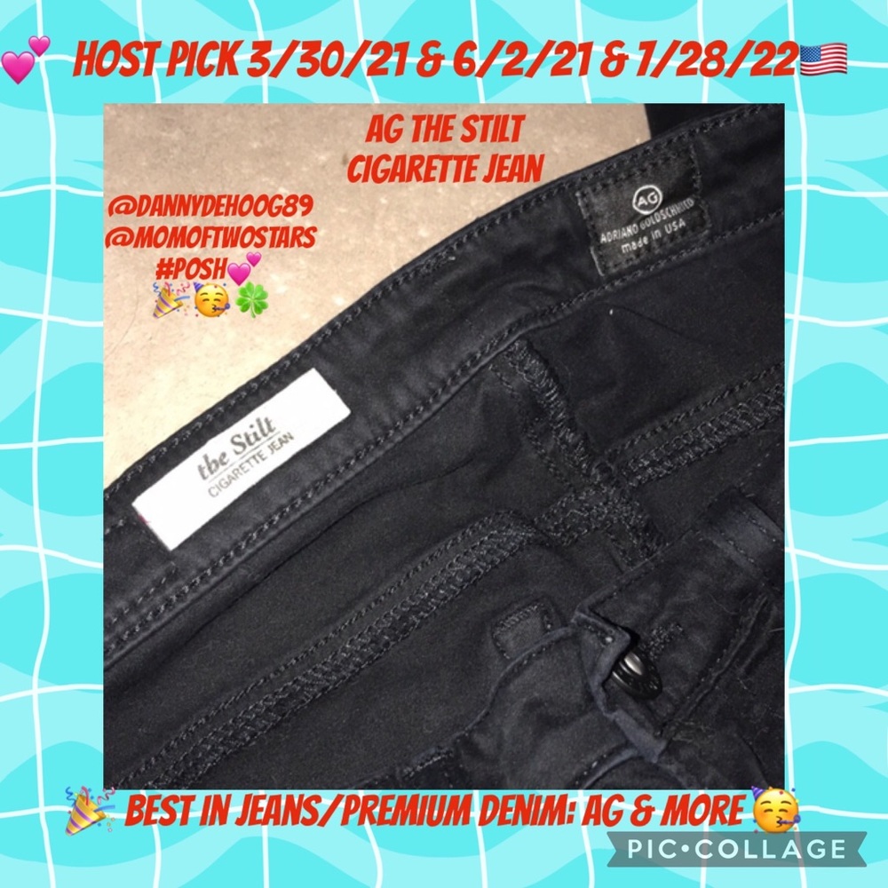 Adriano Goldschmied size 26R black the stilt skinny jeans 💕